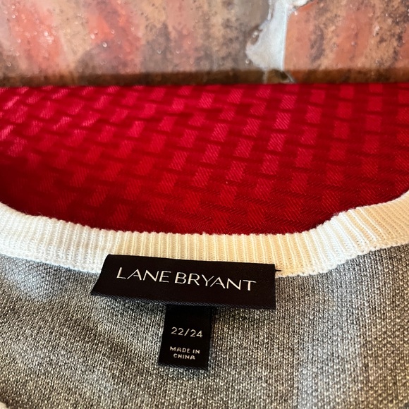 Lane Bryant Long Sleeve Gray Sweater Dress Size:22 - Picture 3 of 6